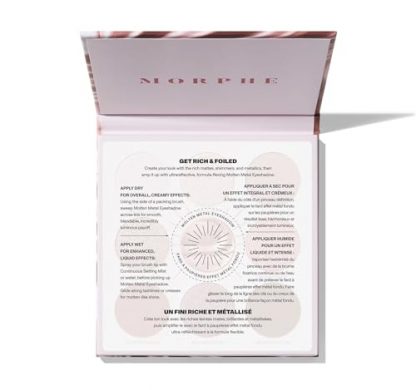 Luxurious Foiled Artistry Eye Palette - Matte, Shimmer, & Foil Finishes in Mauve & Pink - Image 5