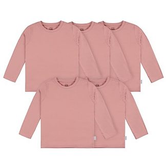 5-Pack Adorable Baby Long Sleeve T-Shirts