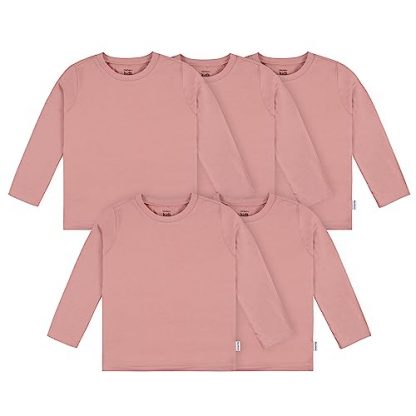 5-Pack Adorable Baby Long Sleeve T-Shirts