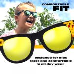Animated Character-Inspired Sunglasses with UV Protection & Carrying Case - Image 4