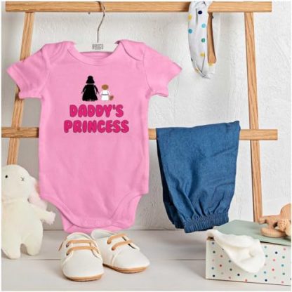Galactic Princess Baby Bodysuit for Girls - Image 3