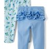 Blue Floral/Blue Ruffle 2-pack