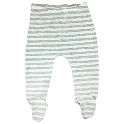 Soft & Snug Cotton-Spandex Baby Pants with Built-In Feet Covers - Image 4
