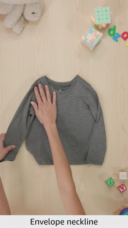 "Organic Cotton Long-Sleeve T-Shirts Pack for Toddlers and Little Kids" - Image 7