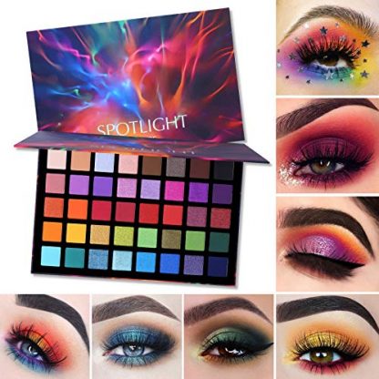 Spotlight 40-Color Eyeshadow Palette: Matte and Shimmer - Image 6