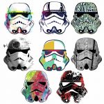 Galactic Trooper Artistic Wall Decals