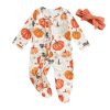 Pumpkin & Flower White