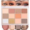 12 Colors-Nude Brown Maroon Bronze