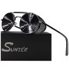 Black Frame Black Polarized Lens