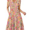 Grey Pink Floral