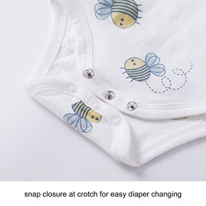 Adorable Cotton Bodysuit for Baby Boys & Girls (0-24 Months) - Image 6