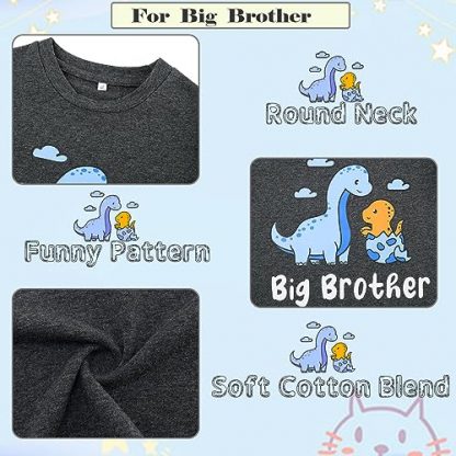Charming Big & Little Brother Matching Outfit Set - Image 4