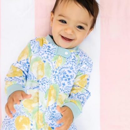Snuggly Soft Organic Cotton Sleep & Play Pajamas for Baby Girls - Image 3