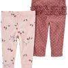 Pink Multi/Polka Ruffle