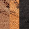 43 Bronze Shimmer, Soft Black & Marmalade Shimmer