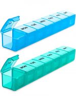 Extra Large Weekly Pill Organizer Duo Pack for Travel