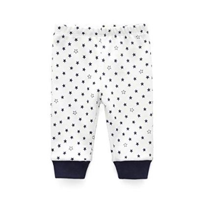 Cozy Cotton Pants for Newborns - Unisex, 4-Pack - Image 2