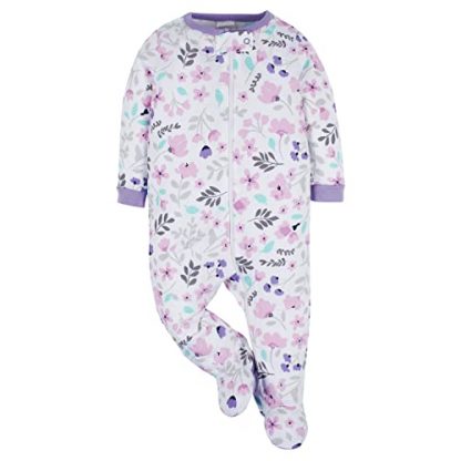 "Charming 4-Pack Baby Girl Sleep 'N Play Footies" - Image 4