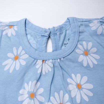Eco-Friendly Puff Sleeve T-Shirts for Babies and Toddlers, Pack of 5 - Image 3