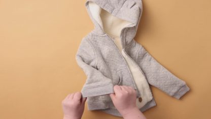 Cozy Bear-Eared Hooded Sweater Jacket for Toddlers - Image 7
