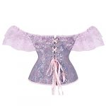 Chic Off-Shoulder Lace Corset Top & Waist Cincher - Image 3