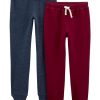 Burgundy/Navy Heather Kid