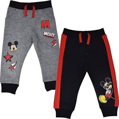 Cozy Fleece Pants for Kids, 2-Pack (Sizes 12 Months - 10-12)