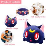 Reversible 8'' Cat Plush Doll - Double-Sided Mood Flip Toy - Image 4
