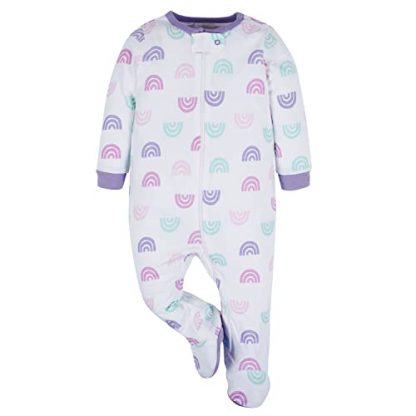 "Charming 4-Pack Baby Girl Sleep 'N Play Footies" - Image 3