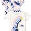 Milky Way Tie Dye/Rainbow 2-pack
