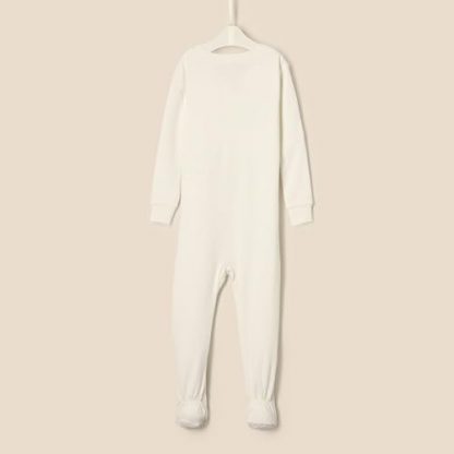 Unisex Cotton Footed Pajamas for Toddlers and Babies, Pack of 2 - Image 6