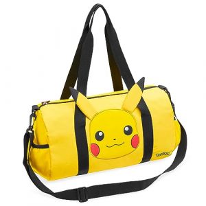Enchanting Yellow Kids Duffel Bag with 3D Ears