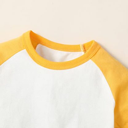 Comfy Cotton Raglan Baseball Tee for Kids - Image 3