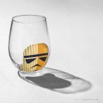 Galactic Warrior Helmet Stemless Glass Tumblers - Set of 4 - Image 5