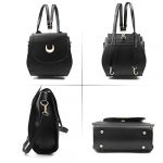 Enchanted Moon & Cat Convertible Backpack and Shoulder Bag - Image 2