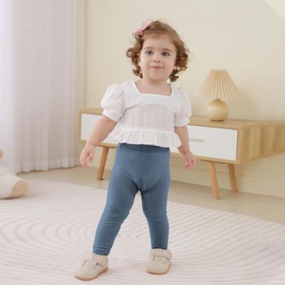 Unisex Baby Essential 5-Pack Pants in Assorted Colors - Image 5
