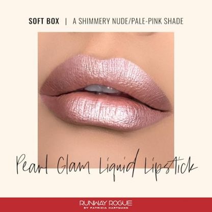 Pearl Glam Shimmer Liquid Lipstick in 'Soft Box' - Image 2