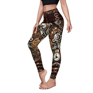 Women's Retro Steampunk Leggings: Comfortable, Stylish, and Unique