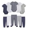 Bowtie Navy Blue Set 10 Pieces