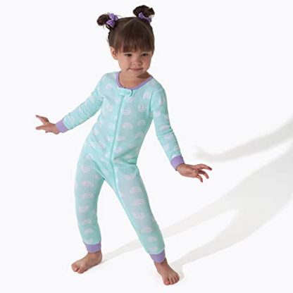 Cozy Trio of Baby Girl Cotton Sleepsuits - Image 2