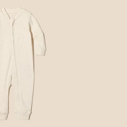 Unisex Baby Cotton Zip-Front Footless Sleepsuits, Pack of 3 - Image 2