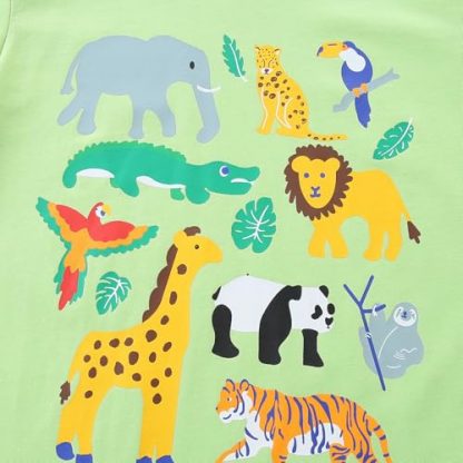 Trio of Comfortable Cotton T-Shirts for Girls - Image 7