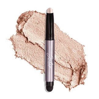 Pearl Shimmer Cream-to-Powder Eyeshadow Stick with Built-in Smudger
