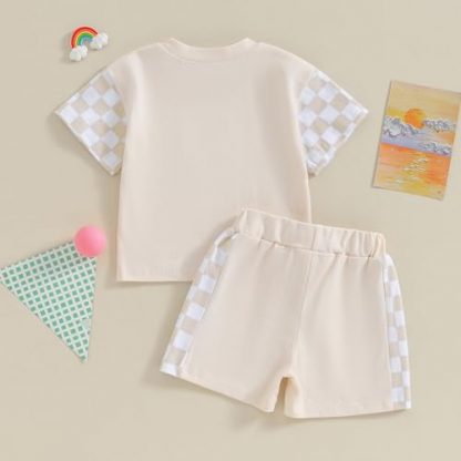 Charming Summer Outfit Set for Toddler Boys - Image 4