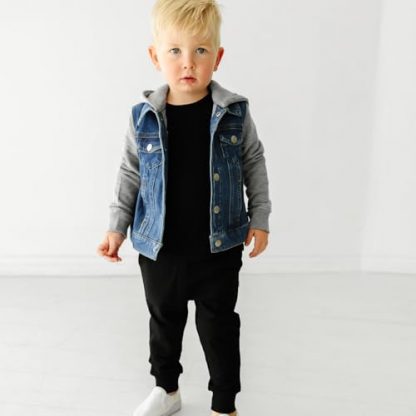 Soft & Cozy Unisex Joggers for Toddlers with Elastic Waistband - Image 5