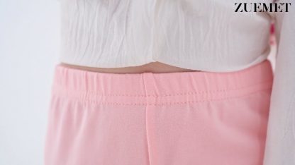Twin Pack Comfy Cotton Pants for Toddler Girls - Size 18M-5T - Image 7