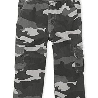 Versatile Cotton Pull-On Cargo Pants for Boys