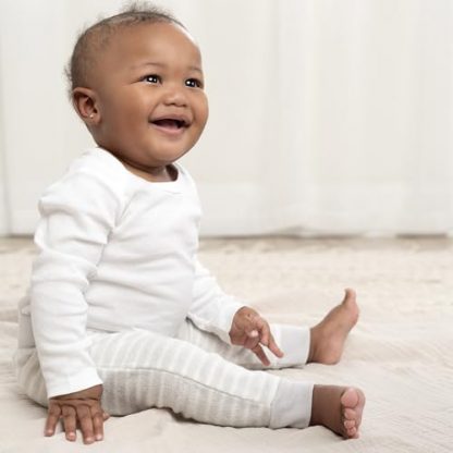Cozy Unisex Baby Microfleece 4-Pack Pants - Image 2