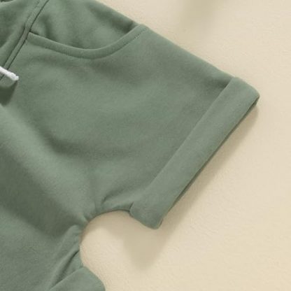 "Little Farmer" Toddler Boy's Summer Outfit Set - Image 6