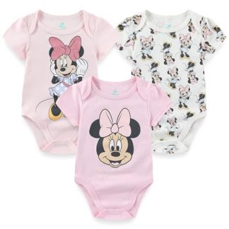Adorable 3-Pack Magic-Themed Baby Girl Bodysuits